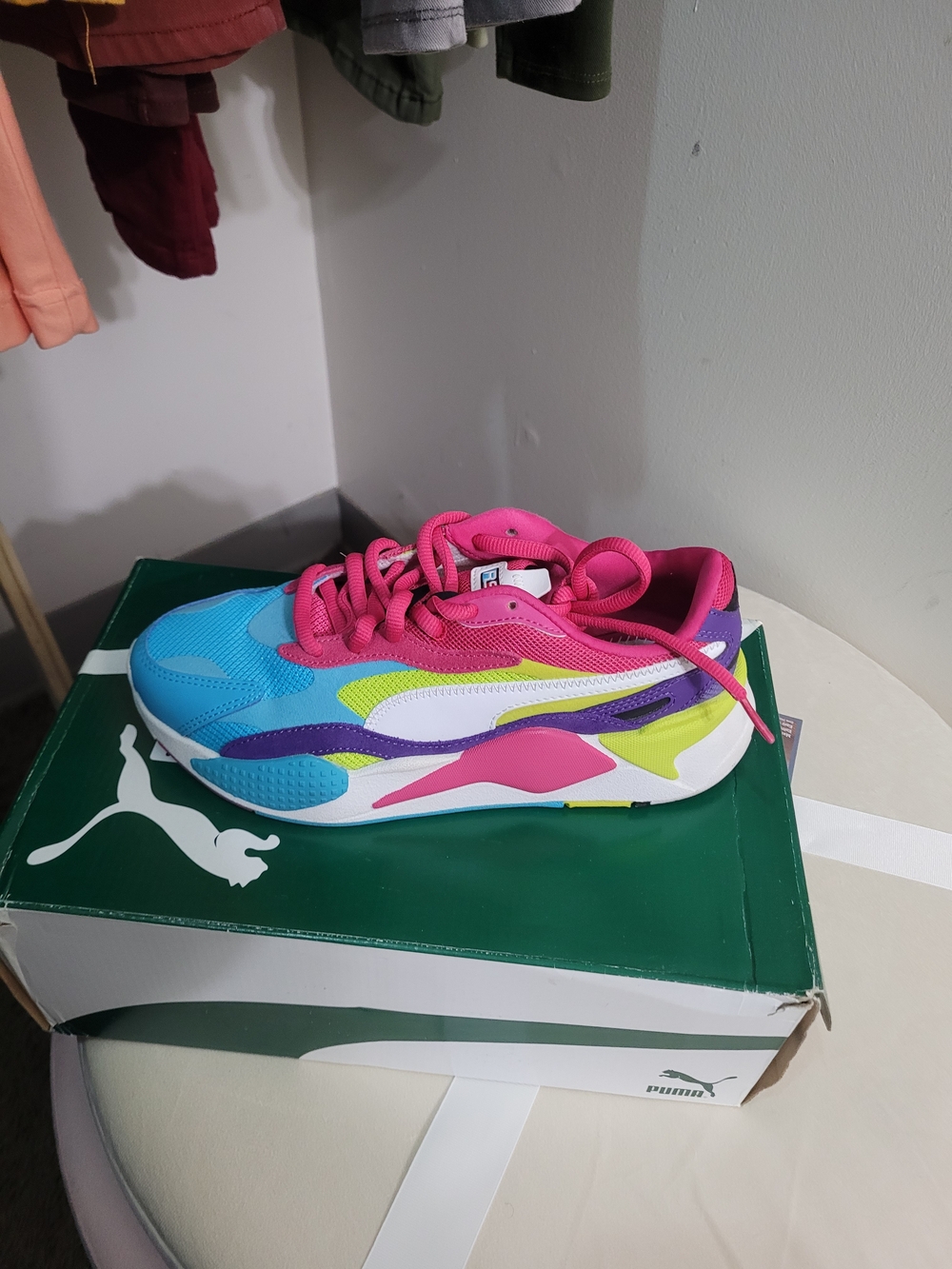 Puma Women Multicolor Colorblock Running Sneakers - Pink, Blue, Purple, Lime